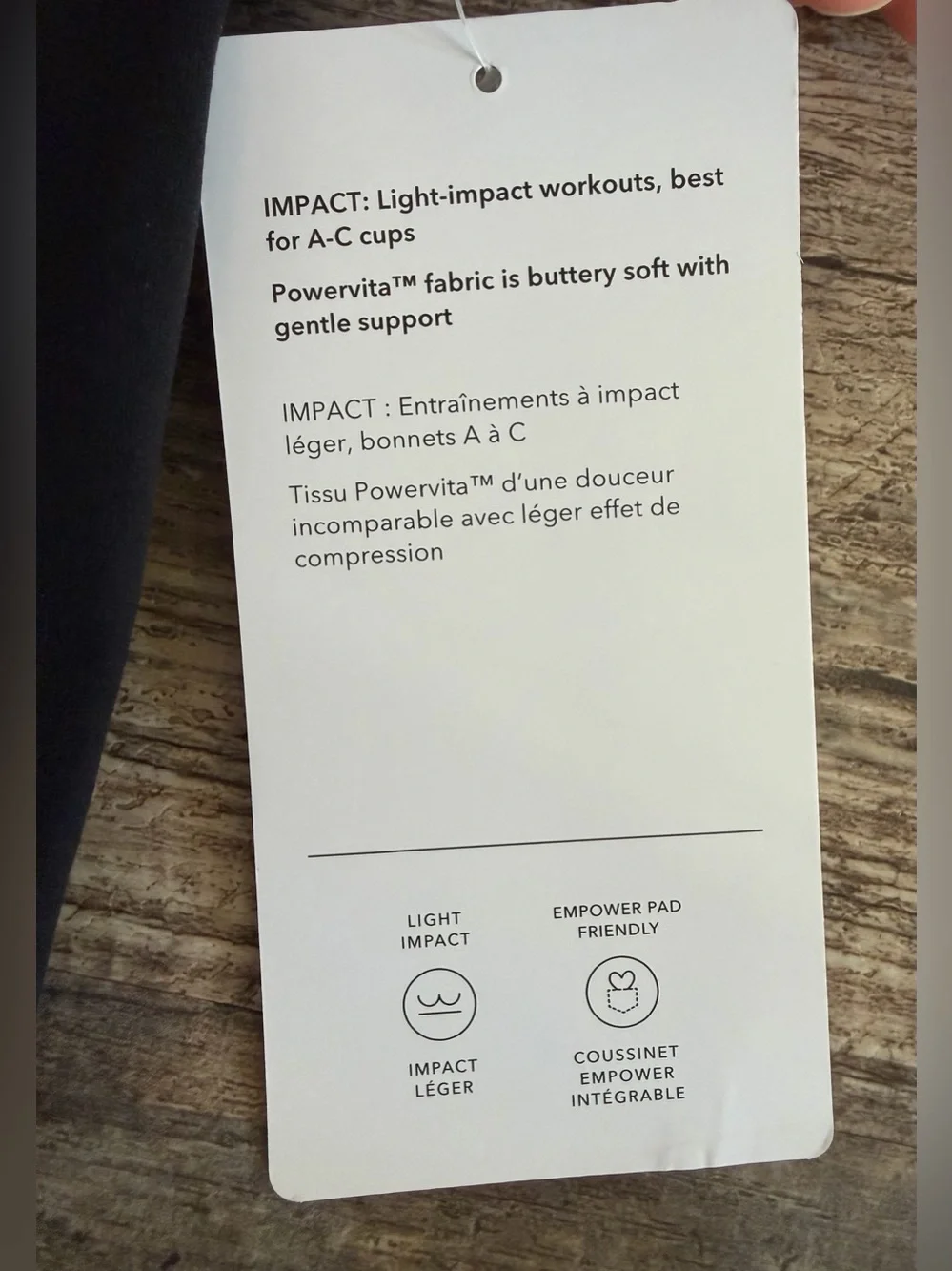 Athleta XS Conscious Crop A-C Tank Sports Bra Black +pads/shelf Yoga  MSRP $59